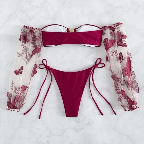 Tie Bikini Set 👙 - Picture 3 of 4